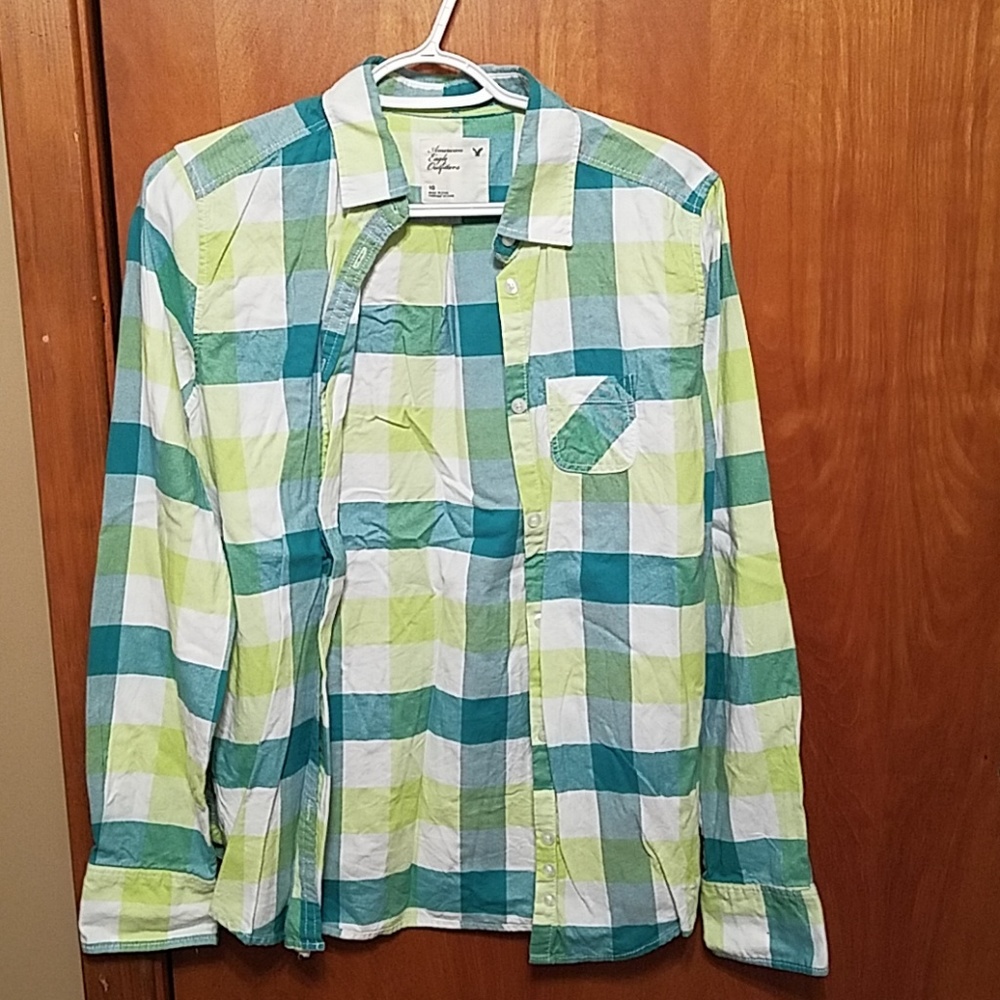American Eagle Button Up - image 1